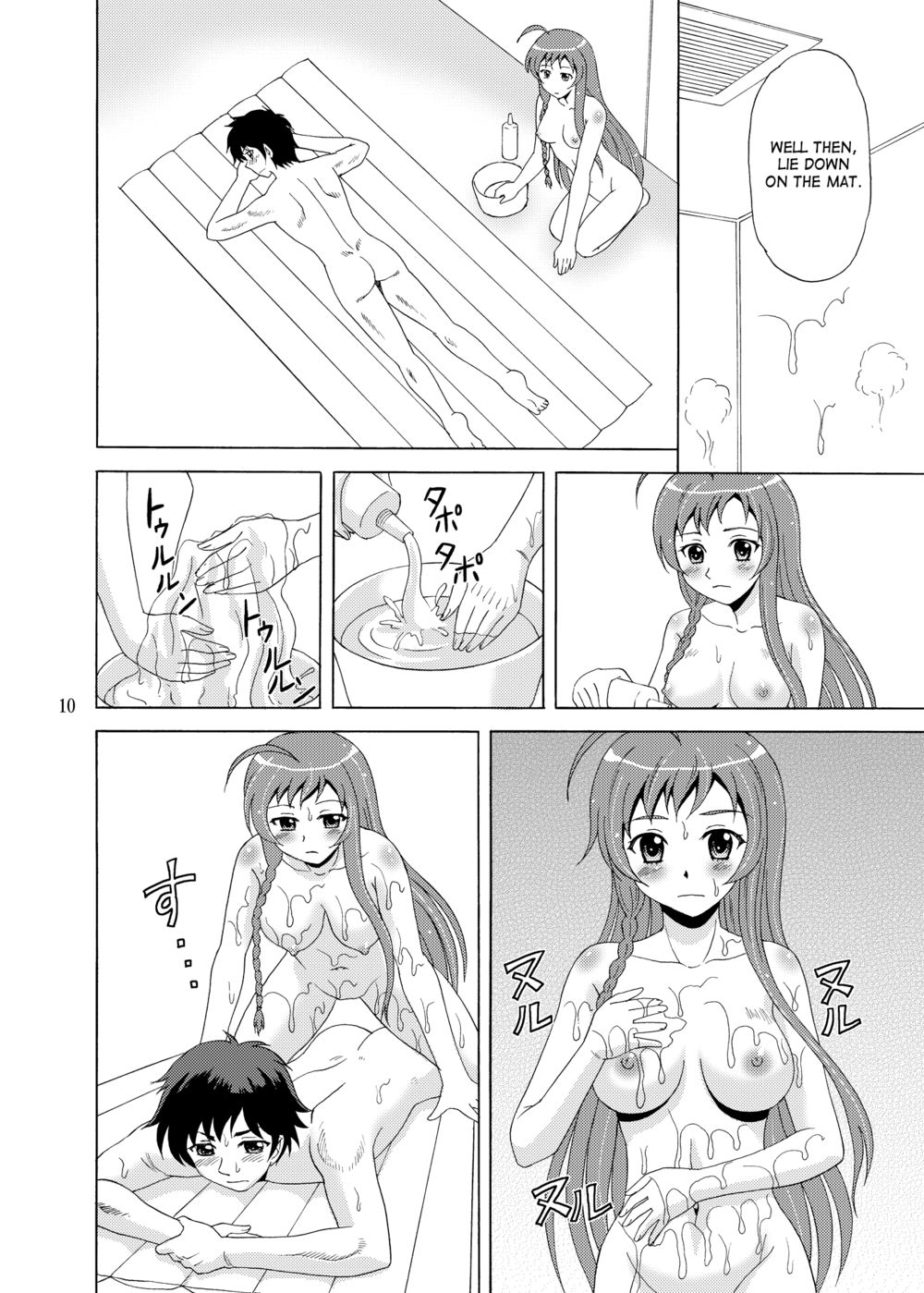 Hentai Manga Comic-Hero working at a Soapland-Read-9